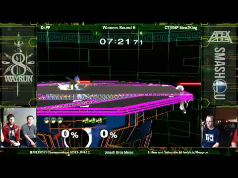 APEX 2013   SSBM W6   Dr PP VS CT EMP Mew2King