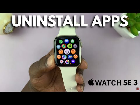 How To Uninstall Apps On Apple Watch SE 3