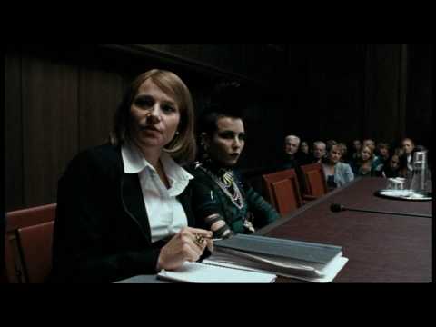 VERGEBUNG Szene: Lisbeth - eine Punkkriegerin tritt vor Gericht [HD]