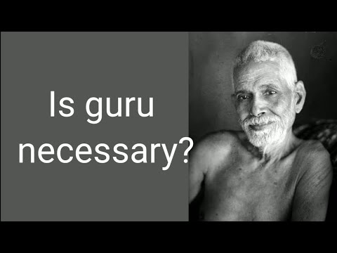 Is guru necessary for realization? Ramana maharshi