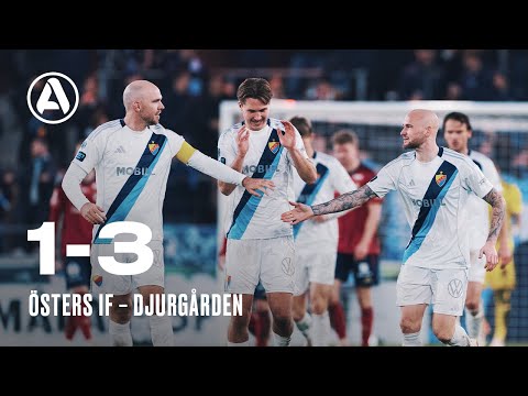Matchsvep | Östers IF - Djurgården 1-3 | Allsvenskan 2025