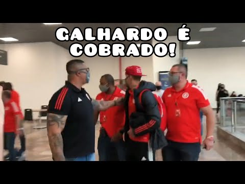 VEJA A CONFUSÃO COMPLETA DO INTER NO AEROPORTO - RODRIGO DOURADO, THIAGO GALHARDO, MOISÉS