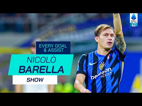 EVERY Nicolò Barella Goal & Assist | Serie A 2024/25