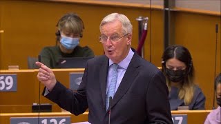 video: Brexit trade negotiations to restart after Michel Barnier says deal 'within reach'