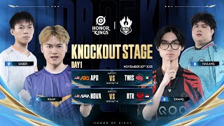 【KIC2025 Knockout Stage Day1】日本語実況解説watch party【Honor of Kings/HoK/王者栄耀】