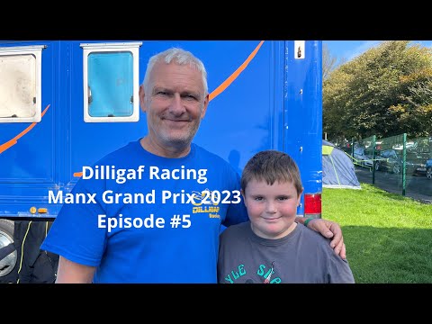 Dilligaf Racing Manx Grand Prix 2023 episode #5 afternoon practice