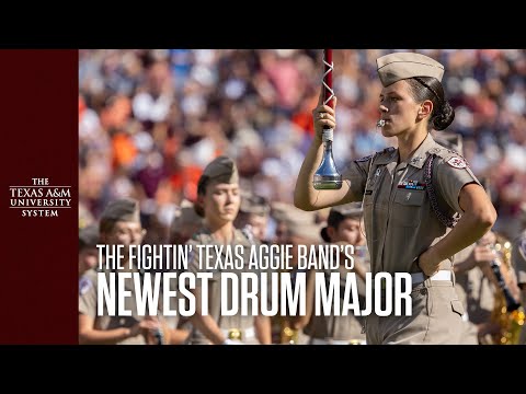 Meet Natalie Holder: The Fightin' Texas Aggie Band's Newest Drum Major