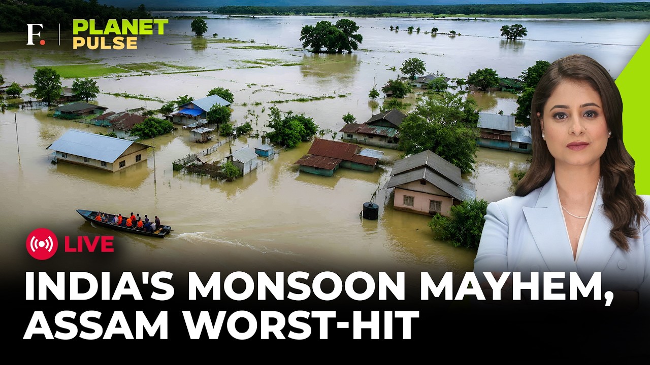 LIVE | India Monsoon Floods: Deadly Rains Hit Assam, Gujarat, Maharashtra, and J&K | Planet Pulse