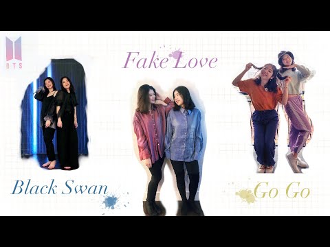 BTS (방탄소년단) — 'Black Swan' & 'Fake Love' & 'Go Go' Dance Cover | Tata and 寻常