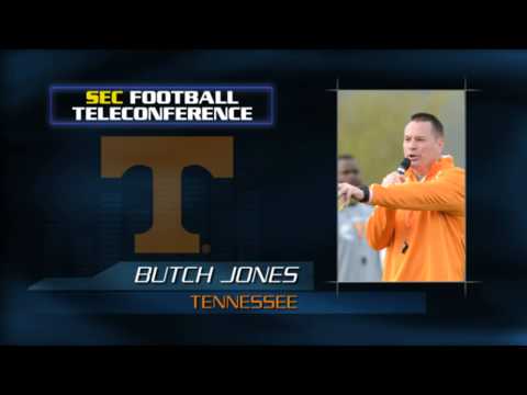 SEC Spring Football Teleconference - Butch Jones - April 30th, 2014
