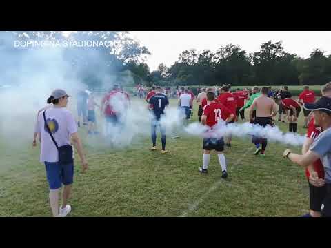 "AWANS JEST NASZ" - radość gości, Reaktywacja KGKS Krasna Góra - Ogrodnik Chróścina Nyska 11/06/23