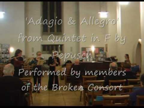 Pepusch - Quintet in F