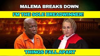 Julius Malema BREAKS DOWN in Court 'I'm the Sole Breadwinner!'