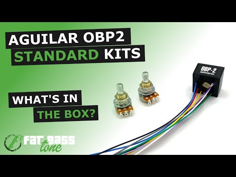 Aguilar OBP-2 Standard 2 Band Bass Preamp: What’s In The Box (A Close-Up Look)