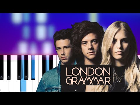 London Grammar - Baby It's You (Piano Tutorial)