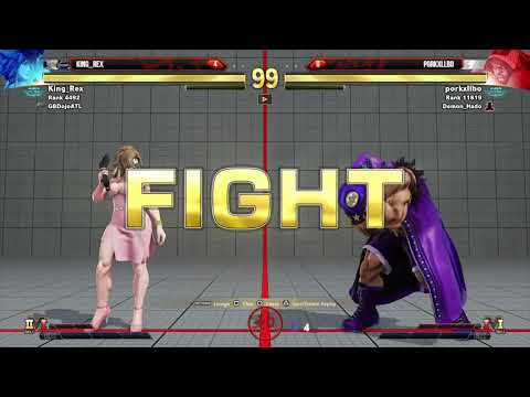 [$150 MONEY MATCH] King Rex (Poison) vs. porkxllbo (Balrog) | Demon Hado Dojo | Street Fighter V: CE