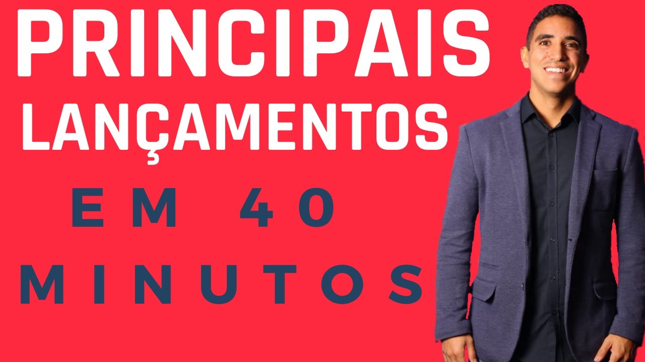Lançamentos Contábeis: PRINCIPAIS em 40 min!