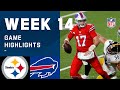 Steelers vs. Bills Week 14 Highlights | NFL 2020