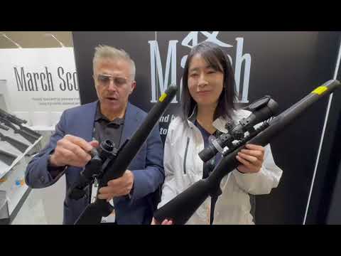 March LPVO 1-10x24 Shorty FFP Genll & 1.5-15x42 FFP Scopes with a Dual reticle @ Shot Show 2024