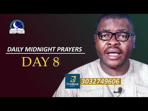 Daily Midnight Prayers Day 8 -  With Bible Verses