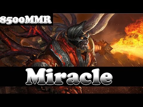 Dota 2 - Miracle- 8500 MMR Plays Doom - Ranked Match Gameplay