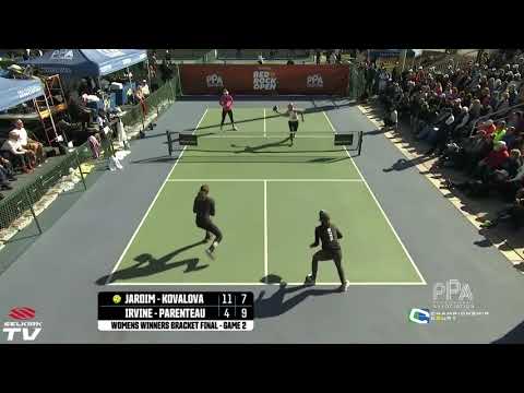 Every Type of Shot Pickleball Highlight - Red Rock Open Women's Doubles