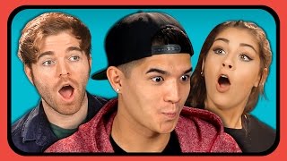 YouTubers React to Try to Watch This Without Laughing or Grinning #4