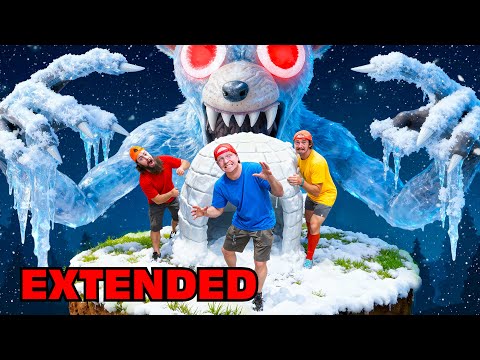 99 Nights In The WINTER FOREST! - EXTENDED