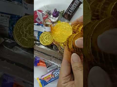 #Milk Chocolate coins #Asmr #Shorts