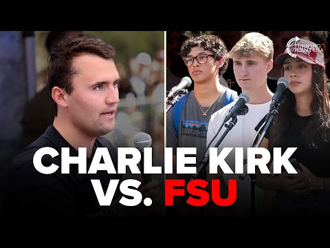 Charlie Kirk Brings the Heat to Florida State University 🔥