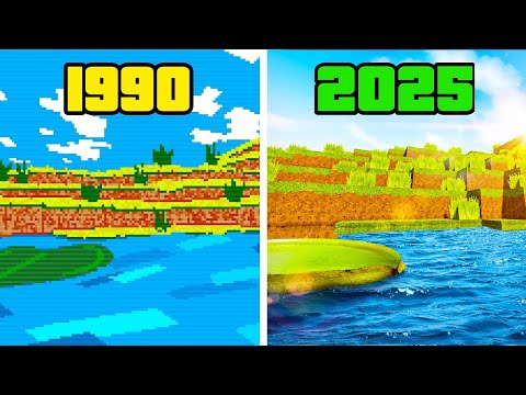Evolution Of Minecraft | 1990 - 2020