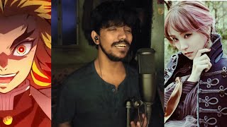Download lagu Indian guy sings Demon Slayer Infinity Train LiSA ... mp3