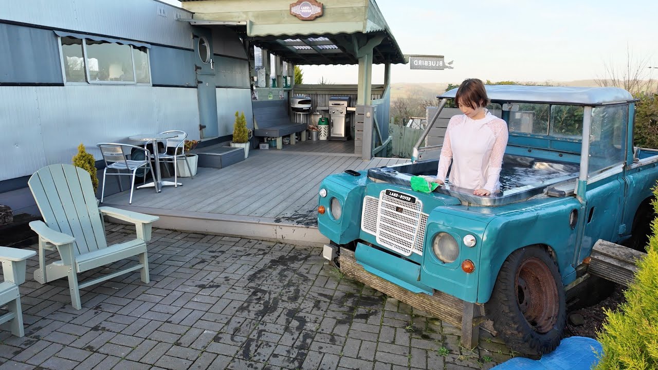 【車の中がジャグジー？！】ここだけしかないイギリスの珍しいところに泊まってみた。