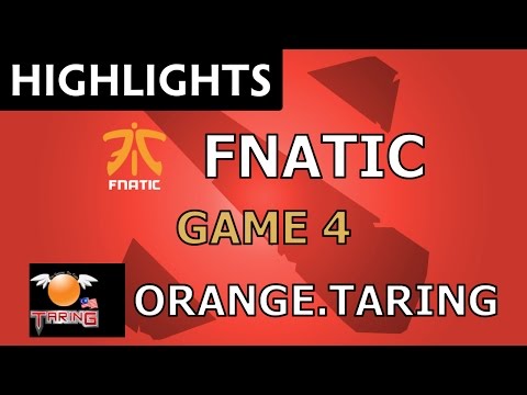 Fnatic vs Orange.Taring [Game 4] SEA Kappa Invitationals - Dota Highlights