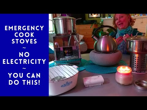 EMERGENCY COOK STOVES FOR POWER OUTAGES ~ EASY PREPPER MEALS  #SHTF #Prepping #emergencyfood