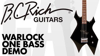 Video thumbnail for BC Rich - Warlock One Bass Demo at GAK by GAK