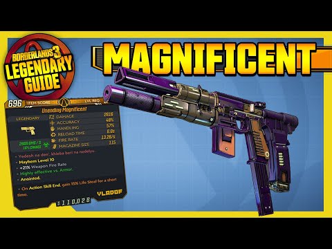 Borderlands 3 | MAGNIFICENT - BUFFED!!! | Legendary Item Guide