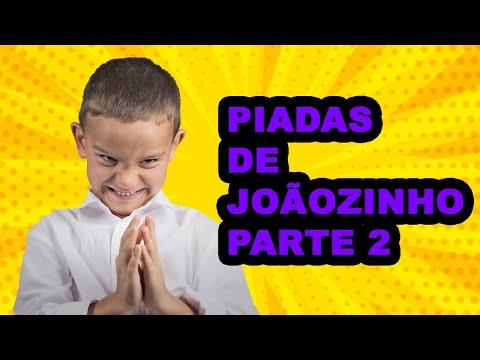PIADAS DE JOÃOZINHO PARTE 2 - HUMORISTA THIAGO DIAS