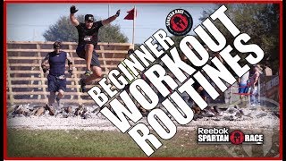 SPARTAN RACE WORKOUT ROUTINES - BEGINNER WORKOUTS TO PREPARE FOR SPARTAN! 💪