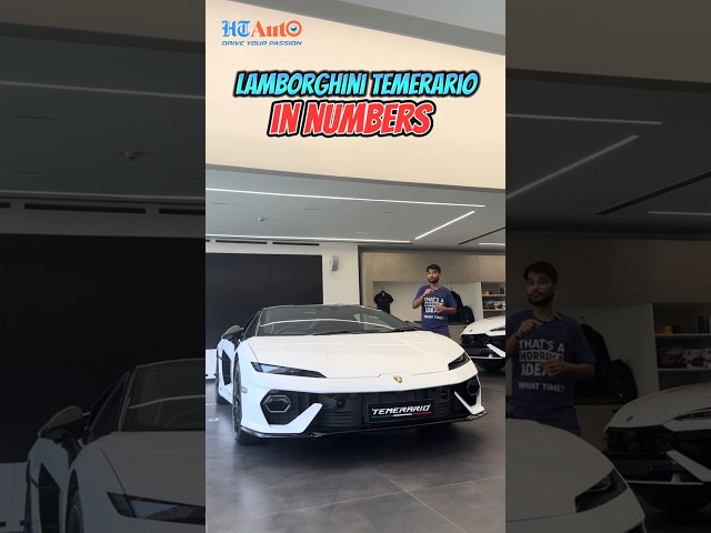 Lamborghini Temerario in numbers