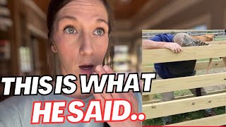 VETERINARIAN Came to the FARM..
