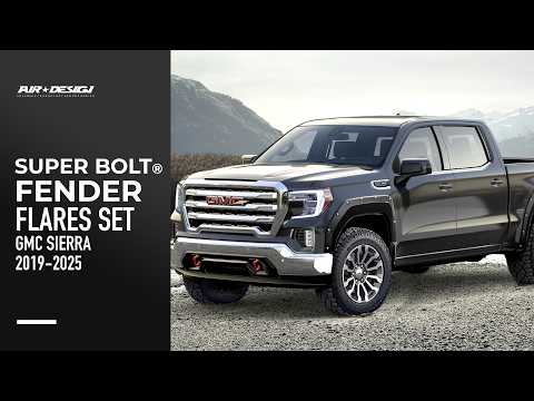 Super Bolt® Fender Flares Set - GMC Sierra 2019-2025+