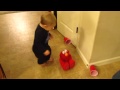 Isaiah W Tickle Me Elmo 11 29 13