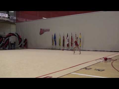 Isabella Haldane Junior Rope BC 2016 Canadian Championships RG