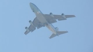 preview picture of video 'AIR FORCE ONE over Holon |  מטוס אייר פורס 1 מעל חולון'