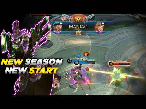 New Season New Start | Clint New Season Double Gameplay | MLBB