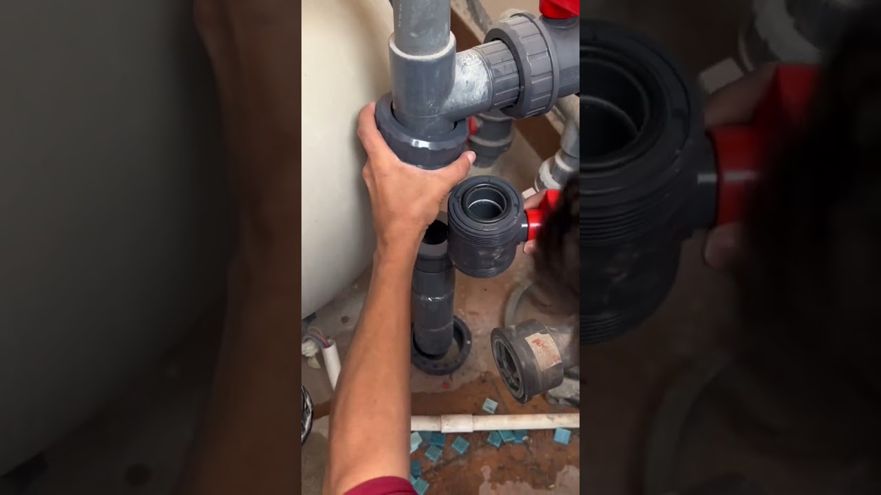 H P Double union Ball Valve Replacement #shorts