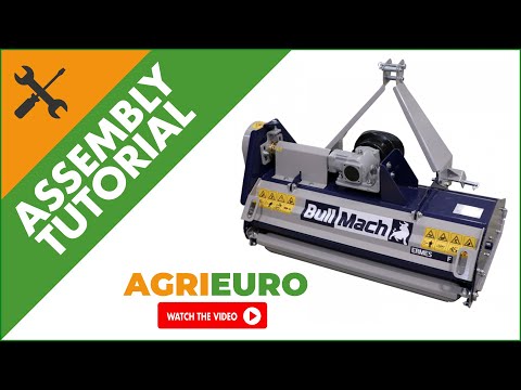 Tractor Flail Mower Light Series - BullMach ERMES F - Assembly tutorial GIA' PRESENTE