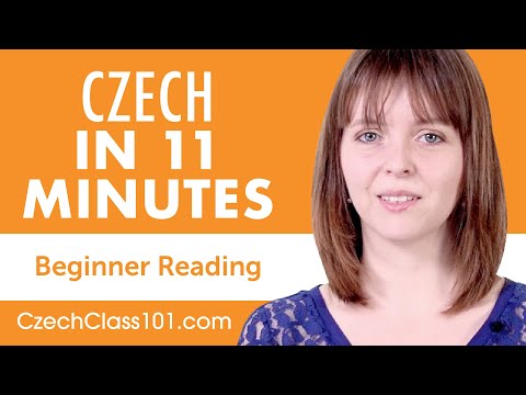 11 Minutes of Czech Reading Comprehension for Beginners