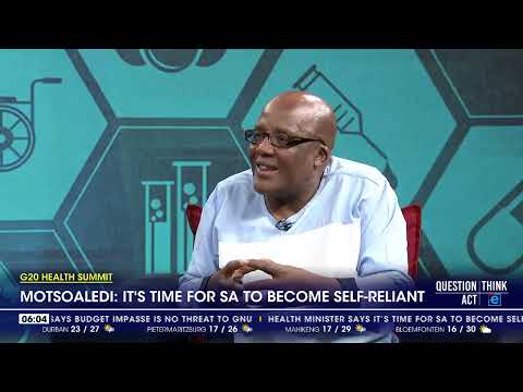 Motsoaledi says SA must be self reliant following US aid cuts